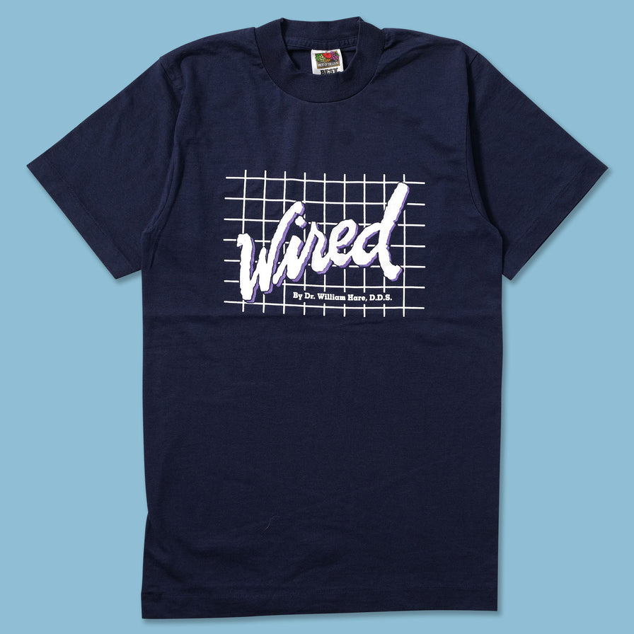 Vintage Wired T-Shirt Small - Double Double Vintage