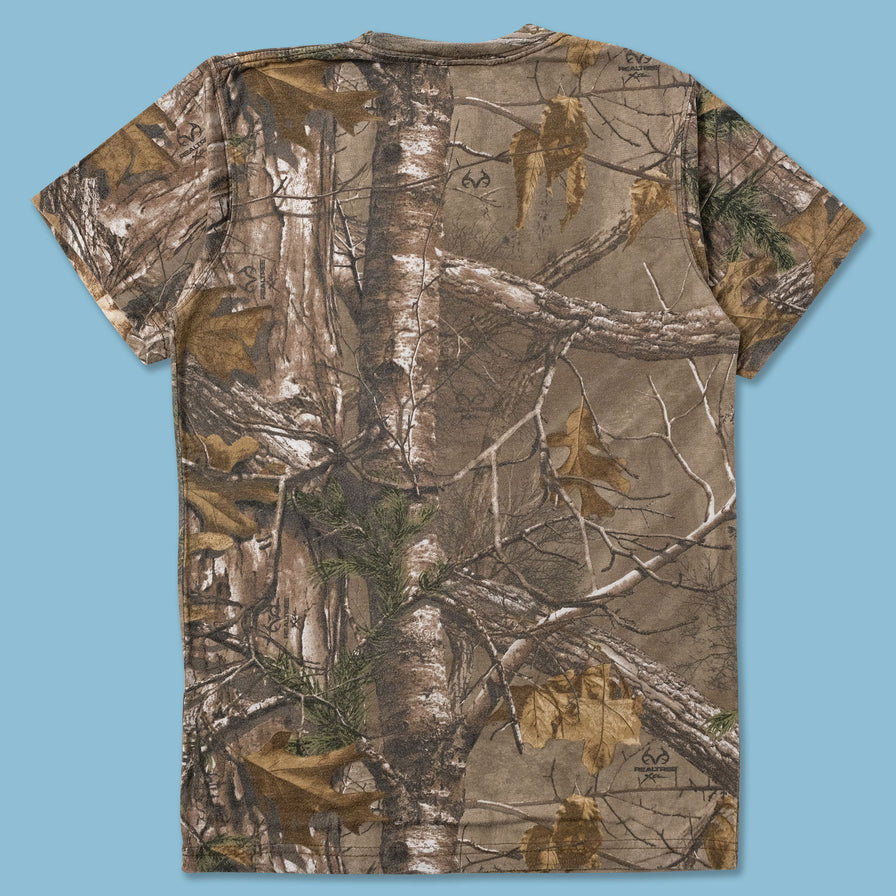 Vintage Real Tree T-Shirt Small - Double Double Vintage