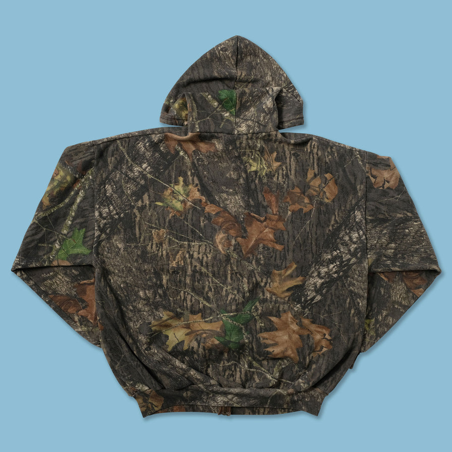 Vintage Real Tree Zip Hoody XLarge - Double Double Vintage