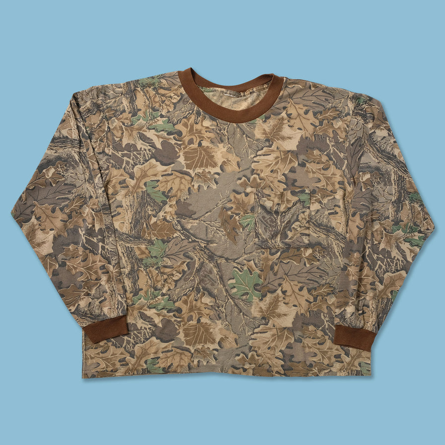 Vintage Real Tree Longsleeve XLarge - Double Double Vintage