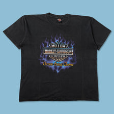 1995 Harley Davidson Chrome Sweet Chrome T-Shirt XXL - Double Double Vintage