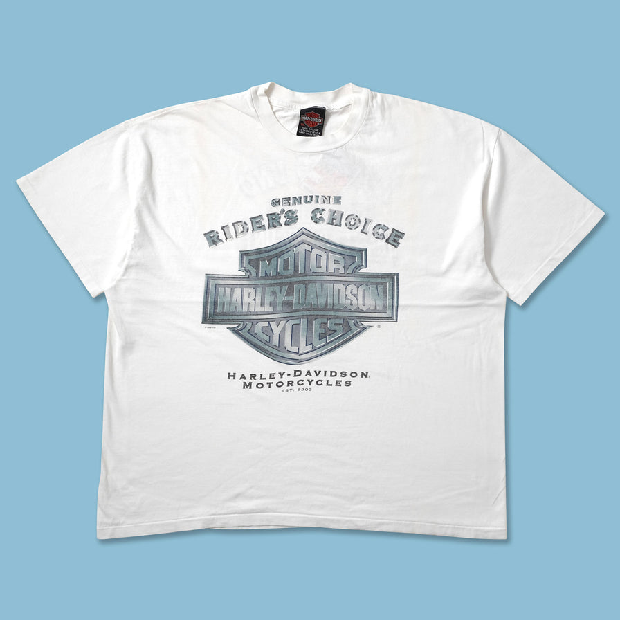 1996 Harley Davidson T-Shirt XXL - Double Double Vintage