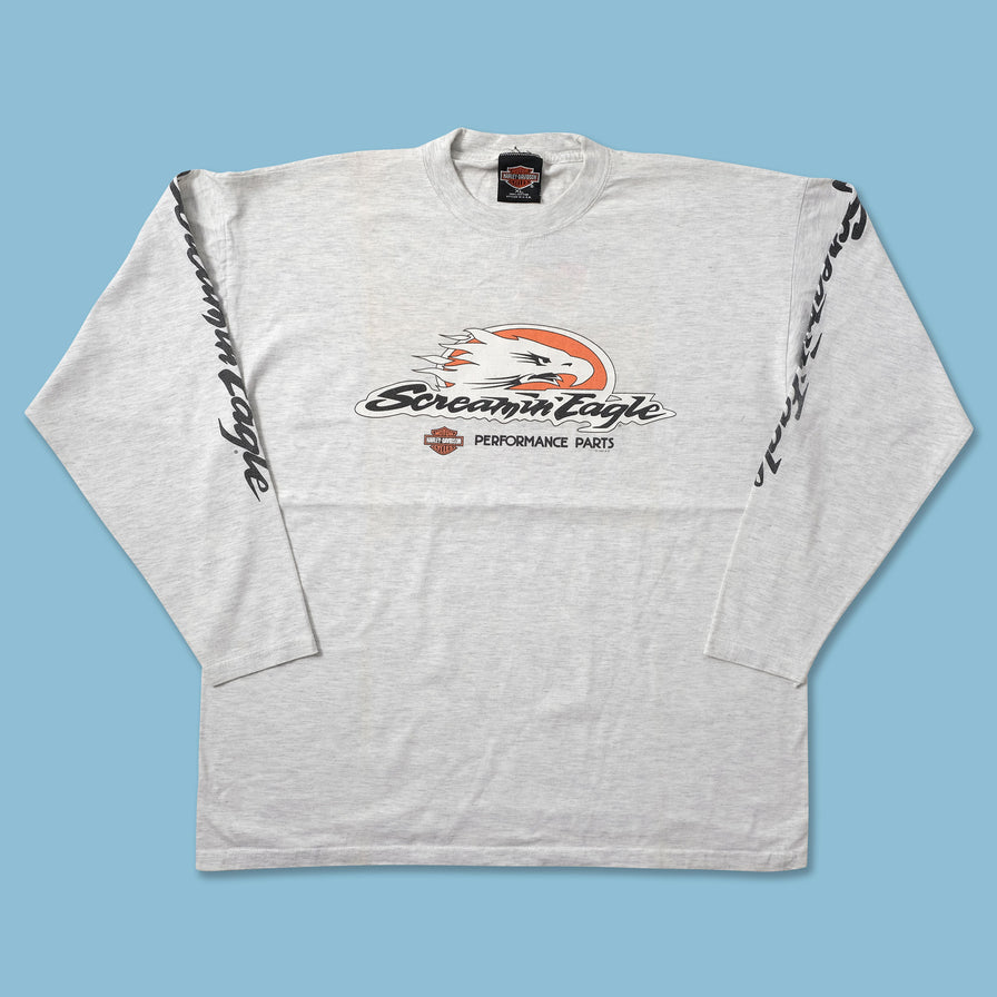 1997 Harley Davidson Longsleeve Large - Double Double Vintage