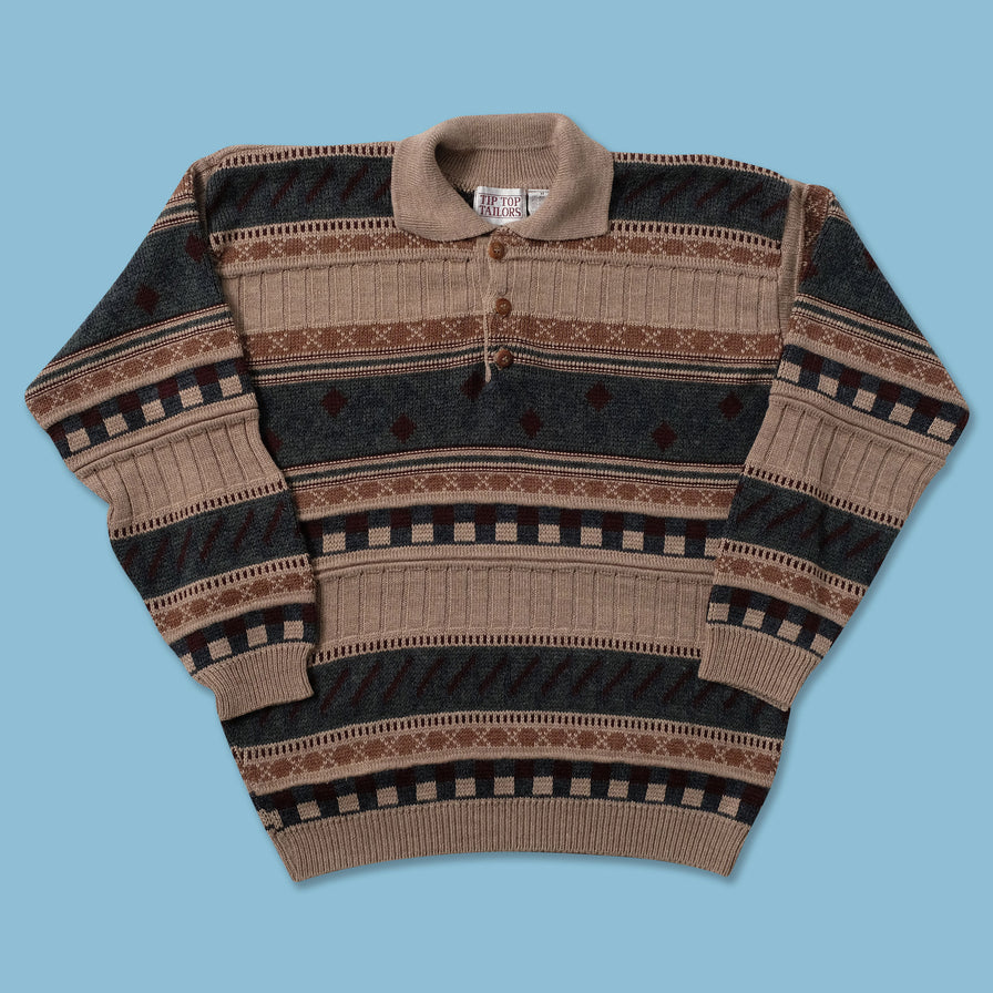 Vintage Knit Sweater Medium - Double Double Vintage