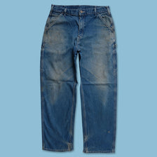 Vintage Carhartt Denim Work Pants 34x32 - Double Double Vintage