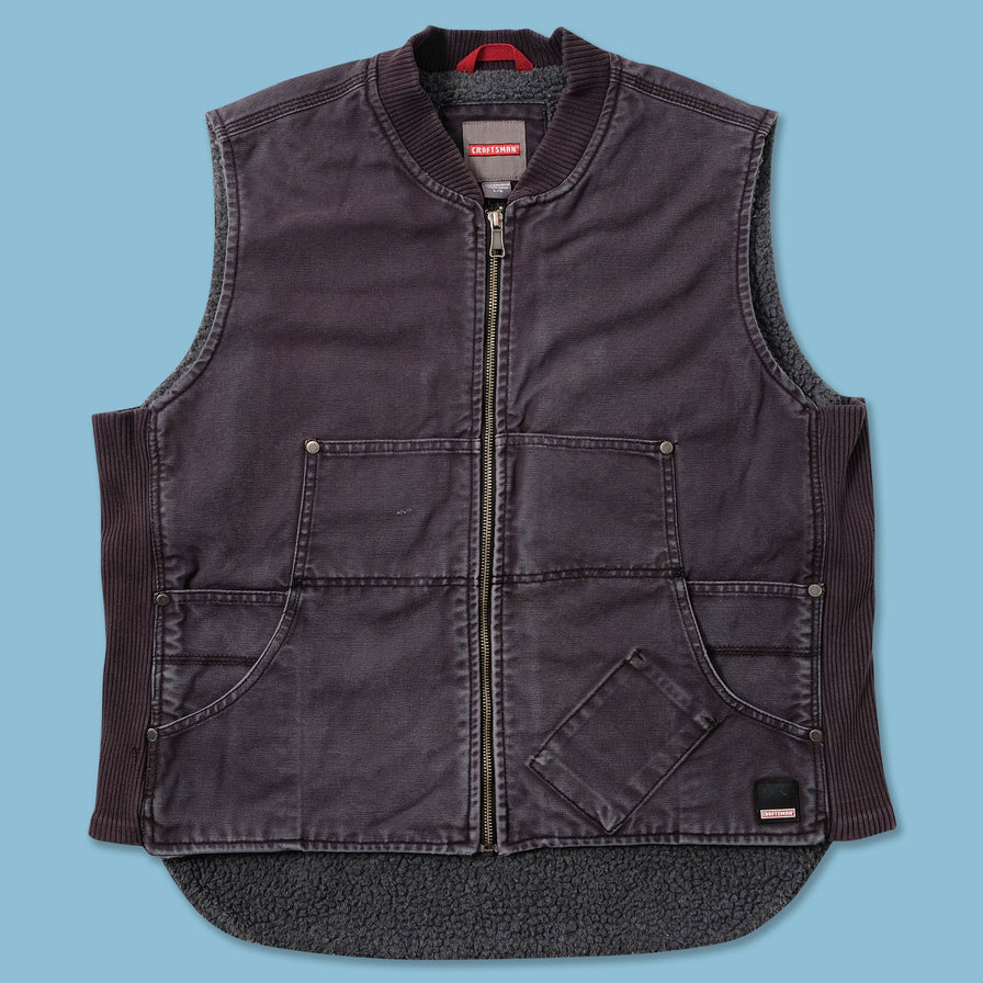 Vintage Work Vest Large - Double Double Vintage