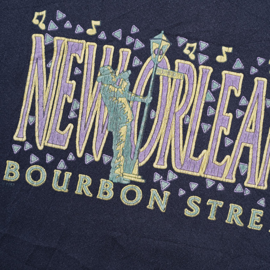 Vintage New Orleans Sweater Large - Double Double Vintage