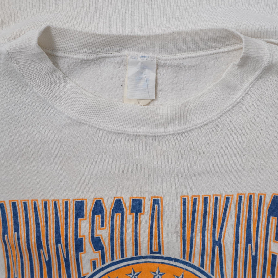 Vintage 1989 Vikings Sweater Medium - Double Double Vintage