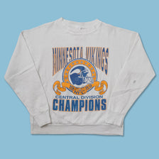 Vintage 1989 Vikings Sweater Medium - Double Double Vintage