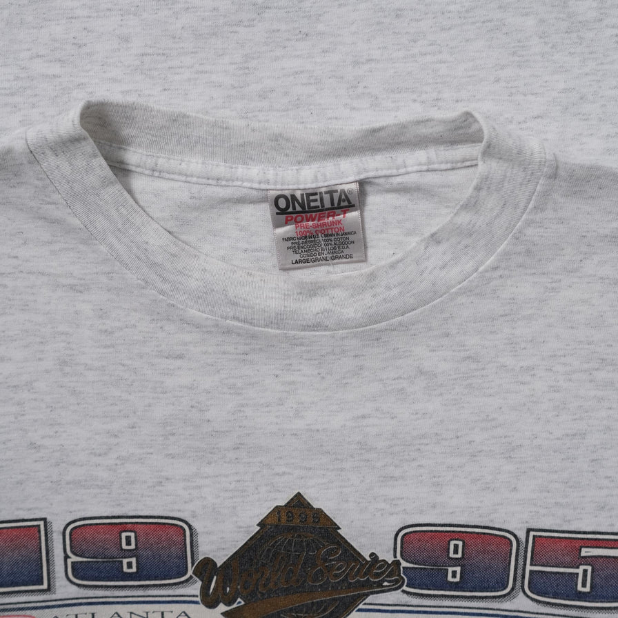 Vintage 1995 World Series T-Shirt Large - Double Double Vintage