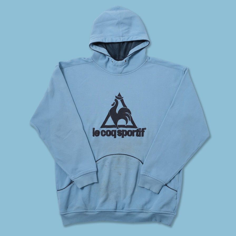 Vintage Le Coq Sportif Hoody Large - Double Double Vintage