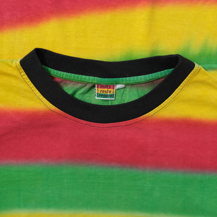 Vintage Roots Rasta Reggae T-Shirt Large - Double Double Vintage