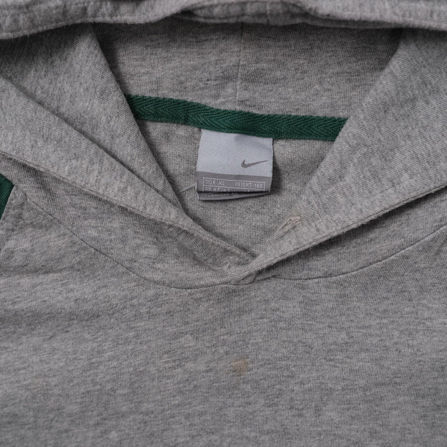 Vintage Nike Short Sleeve Hoody Medium / Large - Double Double Vintage
