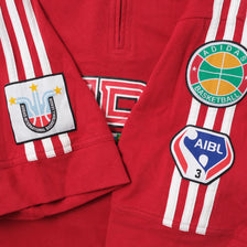 Vintage adidas Basketball Short Sleeve Sweater Large - Double Double Vintage