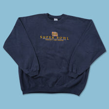 2004 Super Bowl Sweater XLarge - Double Double Vintage