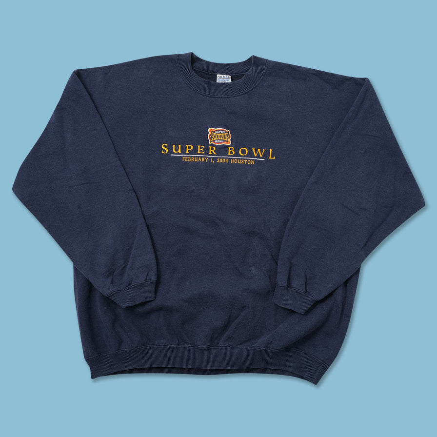 2004 Super Bowl Sweater XLarge - Double Double Vintage