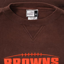 Vintage Puma Cleveland Browns Sweater XLarge - Double Double Vintage