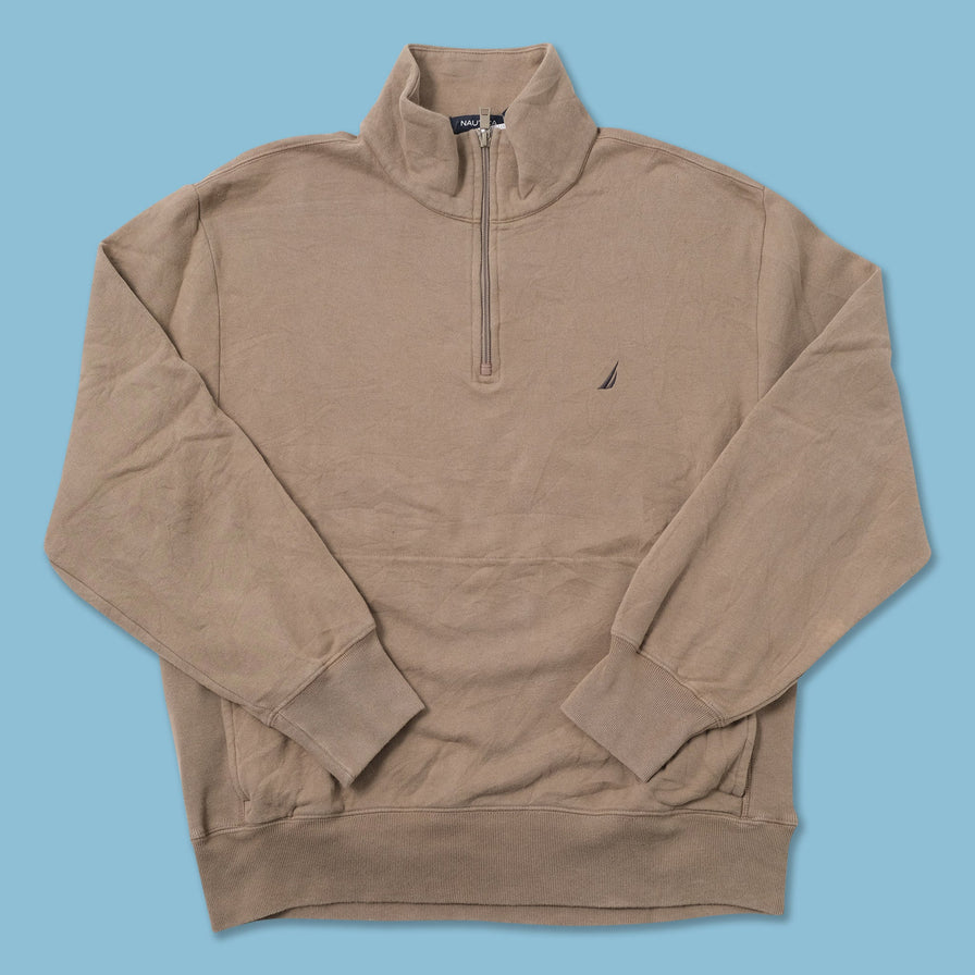 Vintage Nautica Q-Zip Sweater Large - Double Double Vintage