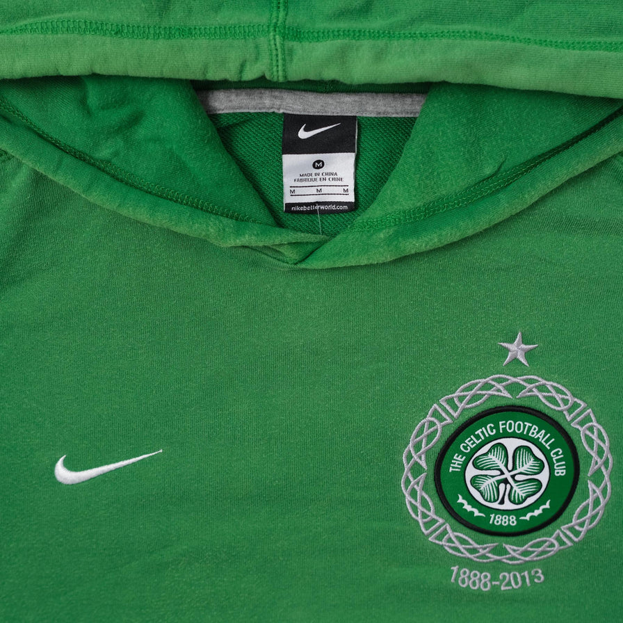 Nike Celtic Glasgow Hoody Medium - Double Double Vintage