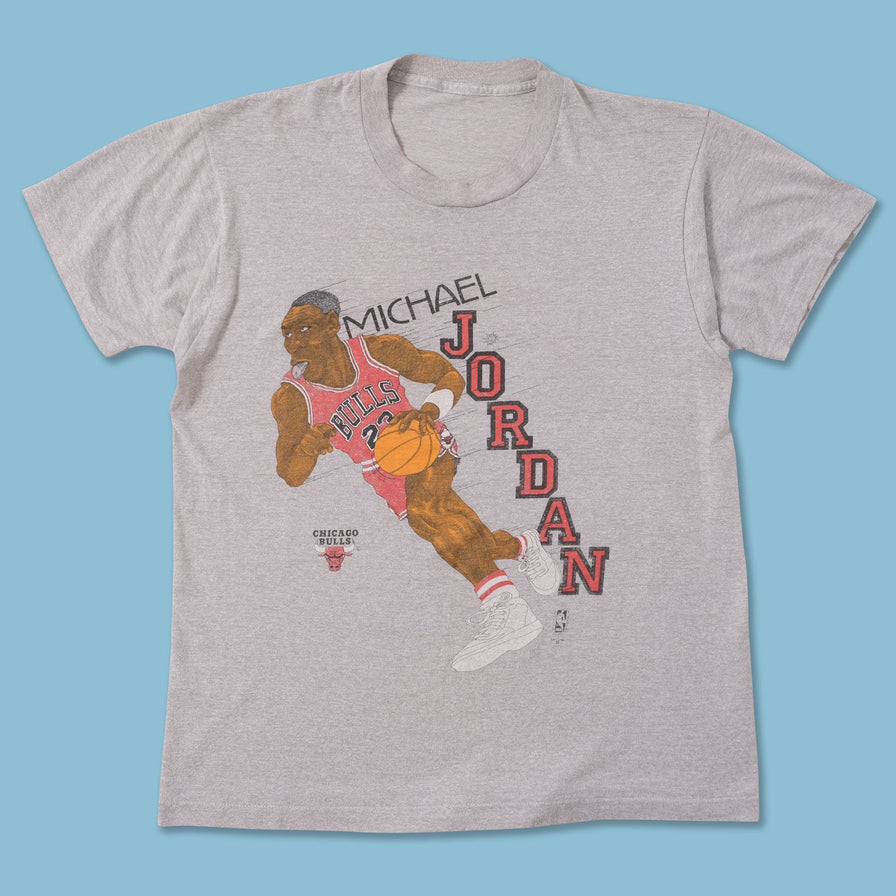80s Salem Chicago Bulls Michael Jordan T-Shirt Medium 