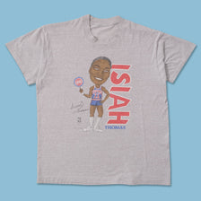 80s Salem Detroit Pistons Isiah Thomas T-Shirt Medium 