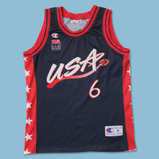 Vintage Champion USA Hardaway Jersey Medium 