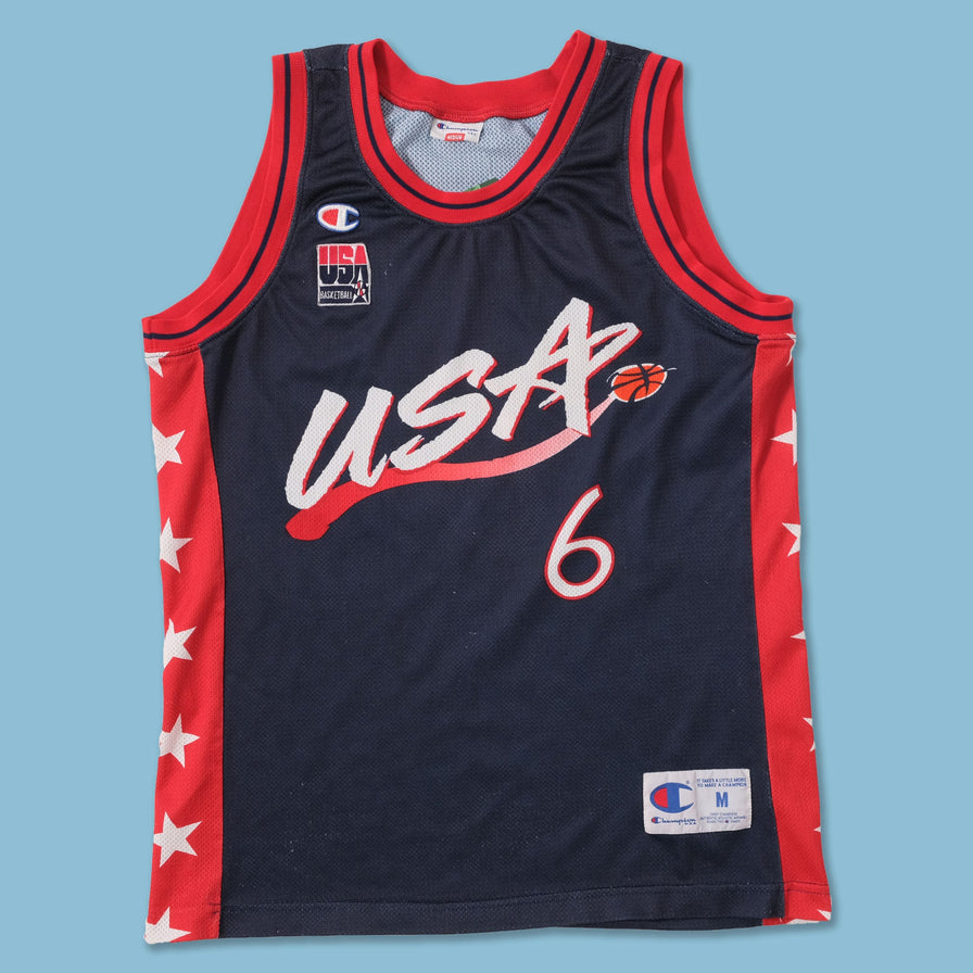 Vintage Champion USA Hardaway Jersey Medium 