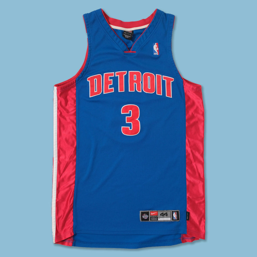 Vintage Nike Detroit Pistons Wallace Jersey Large 