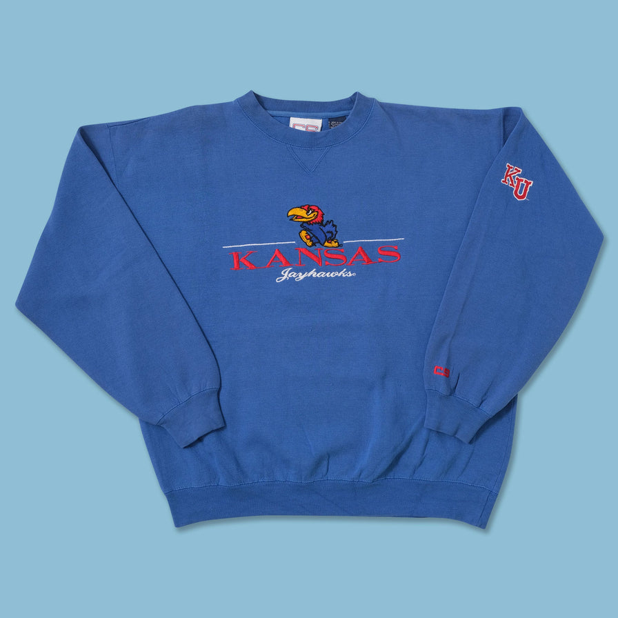 Vintage Kansas Jayhawks Sweater Large 