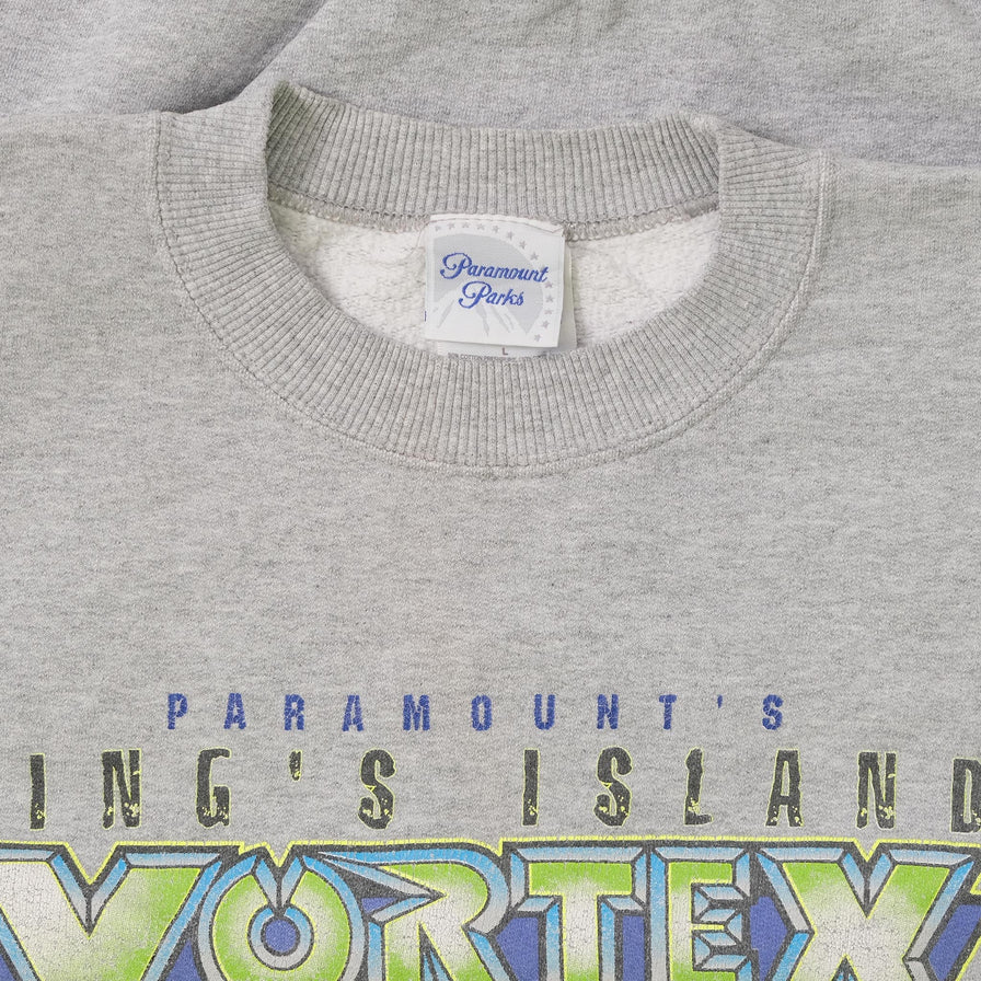 Vintage Paramount King's Island Vortex Sweater Large 