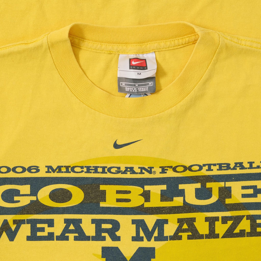 2006 Nike Michigan Football T-Shirt Medium 