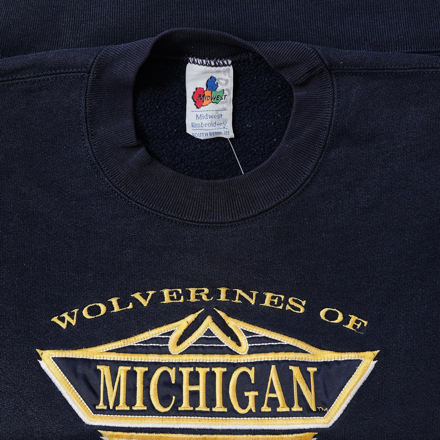 Vintage Michigan Wolverines Sweater Medium 