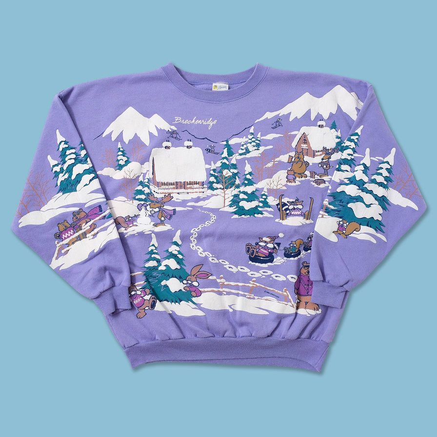 Vintage Nature Sweater Medium 