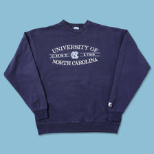 Vintage Starter UNC Sweater Large 