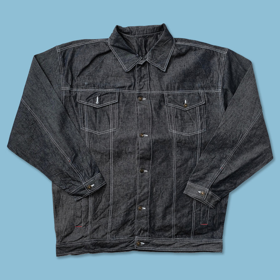 Y2K Denim Jacket XXL 