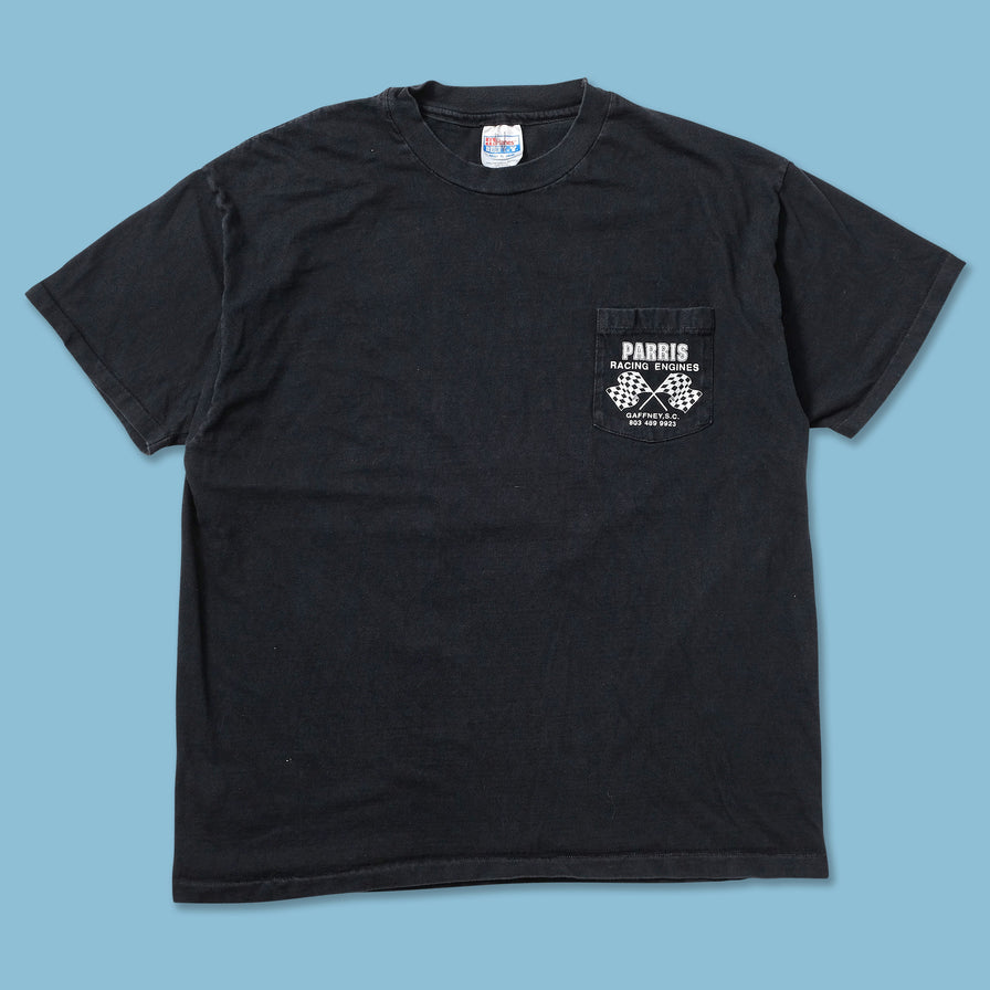 Vintage Parris Racing Engines T-Shirt Large 