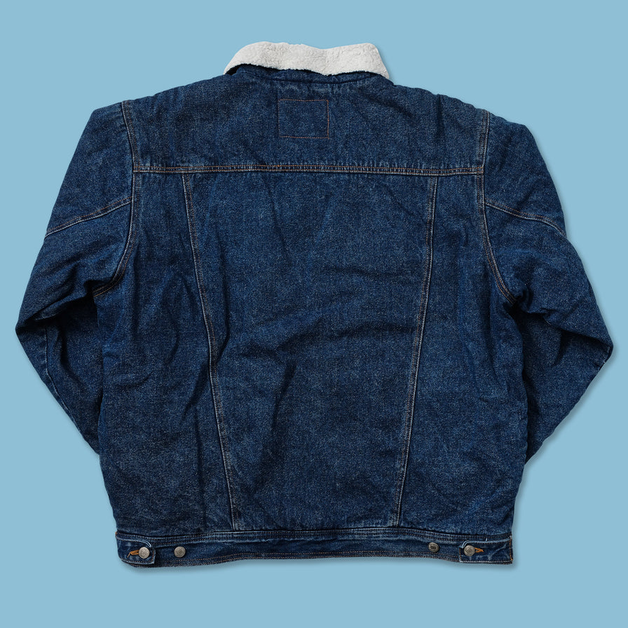 Vintage Levis Denim Sherpa Jacket XLarge 