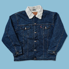Vintage Levis Denim Sherpa Jacket XLarge 