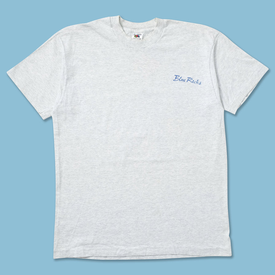 Vintage Blue Rocks T-Shirt Small 