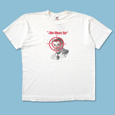 Vintage Jim Must Go T-Shirt Large 