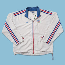 Vintage adidas France Olympics Track Jacket Large 
