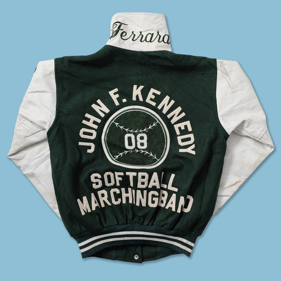 Vintage Wool Leather Varsity Jacket Medium 