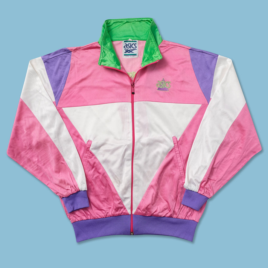 Vintage asics Track Jacket Medium 
