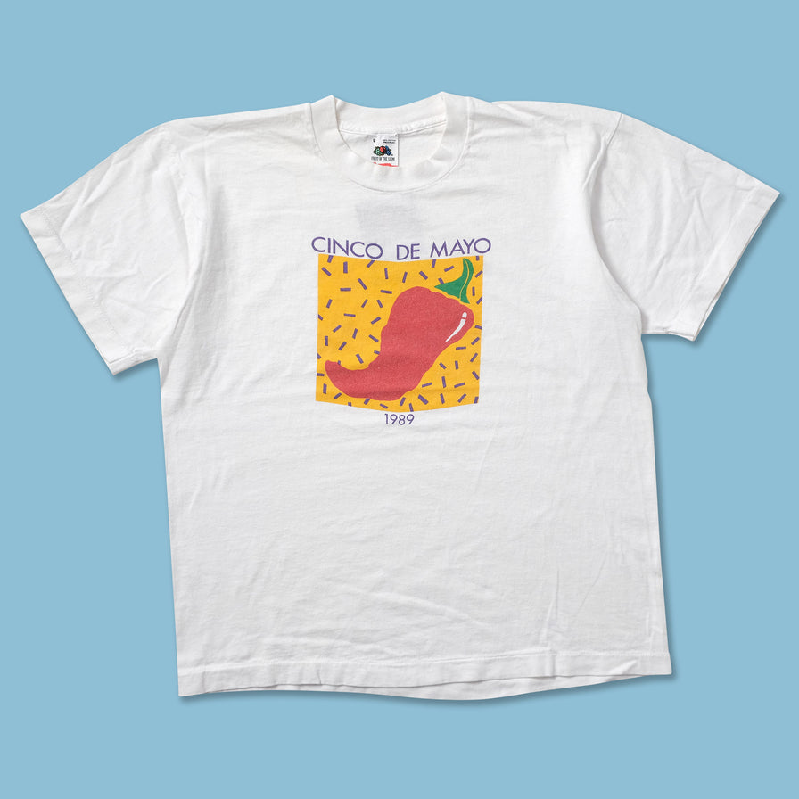 1989 Cinco De Mayo T-Shirt Small 