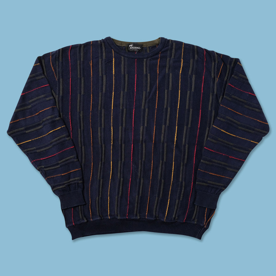 Vintage Coogi Style Knit Sweater Large - Double Double Vintage