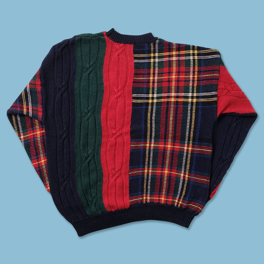 Vintage Nautica Knit Sweater Large - Double Double Vintage