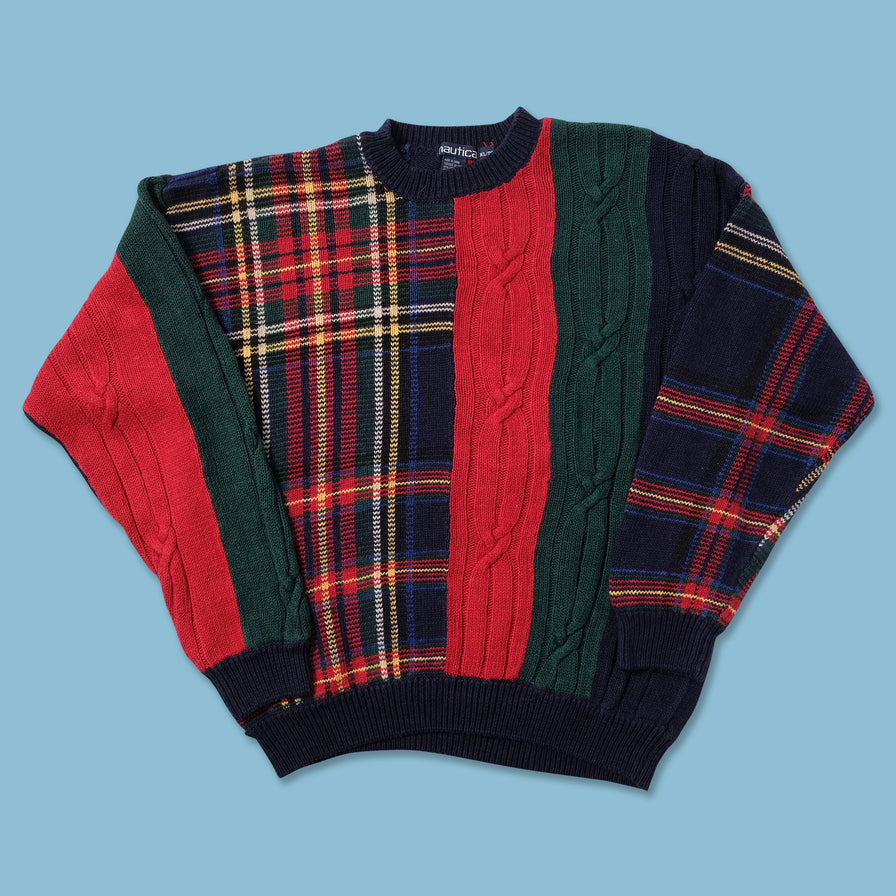 Vintage Nautica Knit Sweater Large - Double Double Vintage