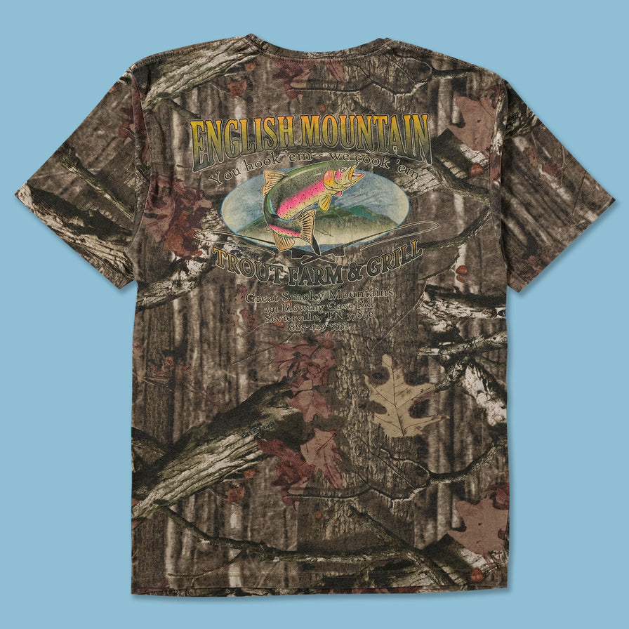 Real Tree T-Shirt Medium - Double Double Vintage