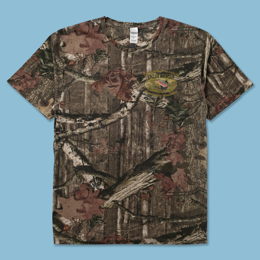 Real Tree T-Shirt Medium - Double Double Vintage