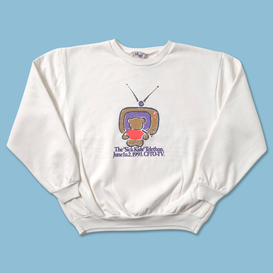 1991 The Kids Telethon Sweater Small - Double Double Vintage